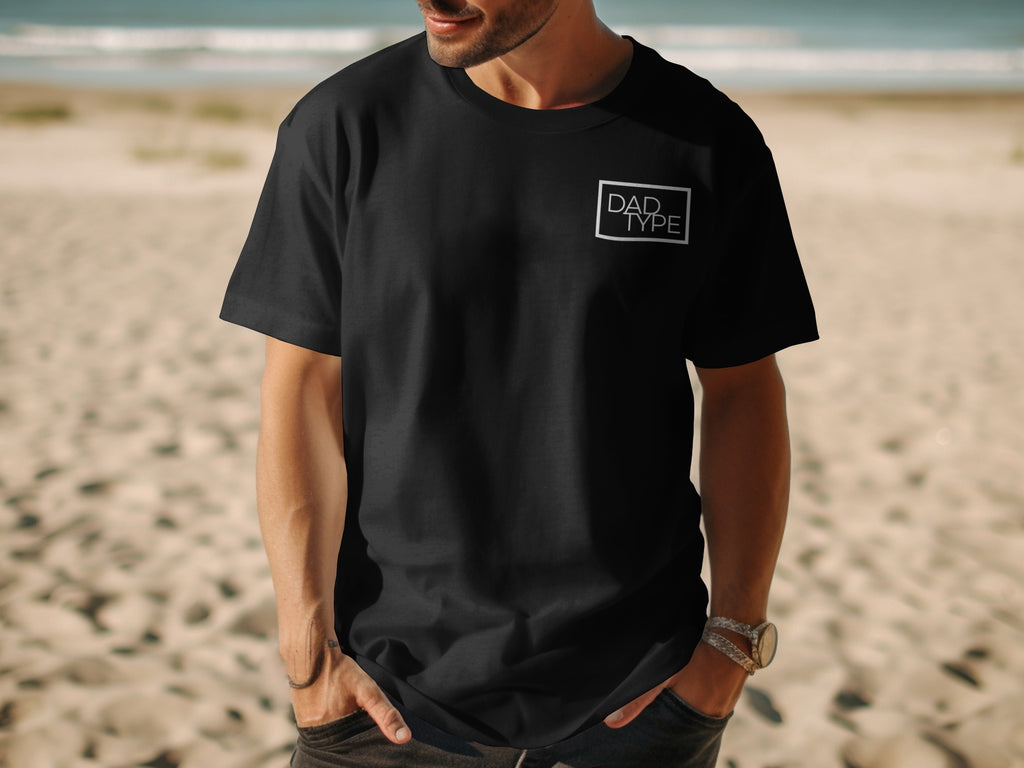 Graphic Dad Type T-Shirt for Beach and Casualwear