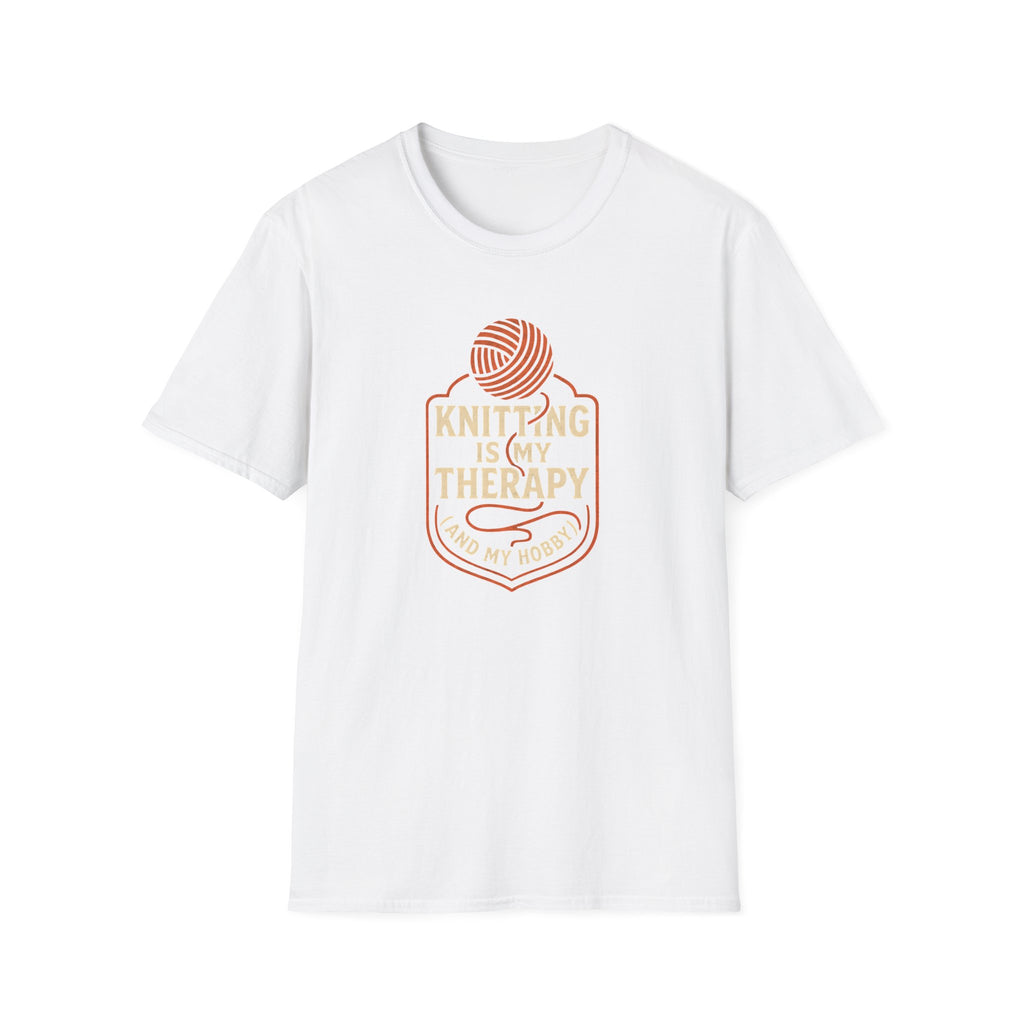 Knitting Is Therapy T-Shirt