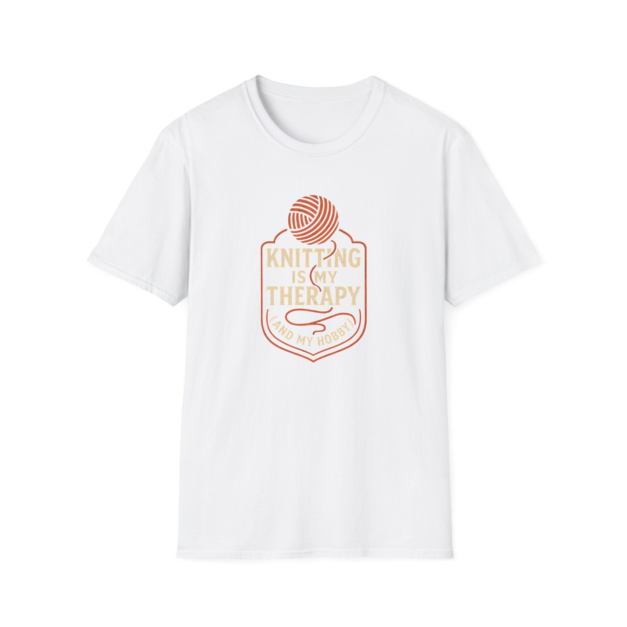 Knitting Is Therapy T-Shirt