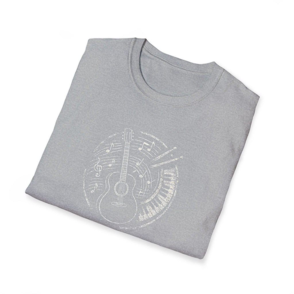 Musical Guitar Emblem T-Shirt