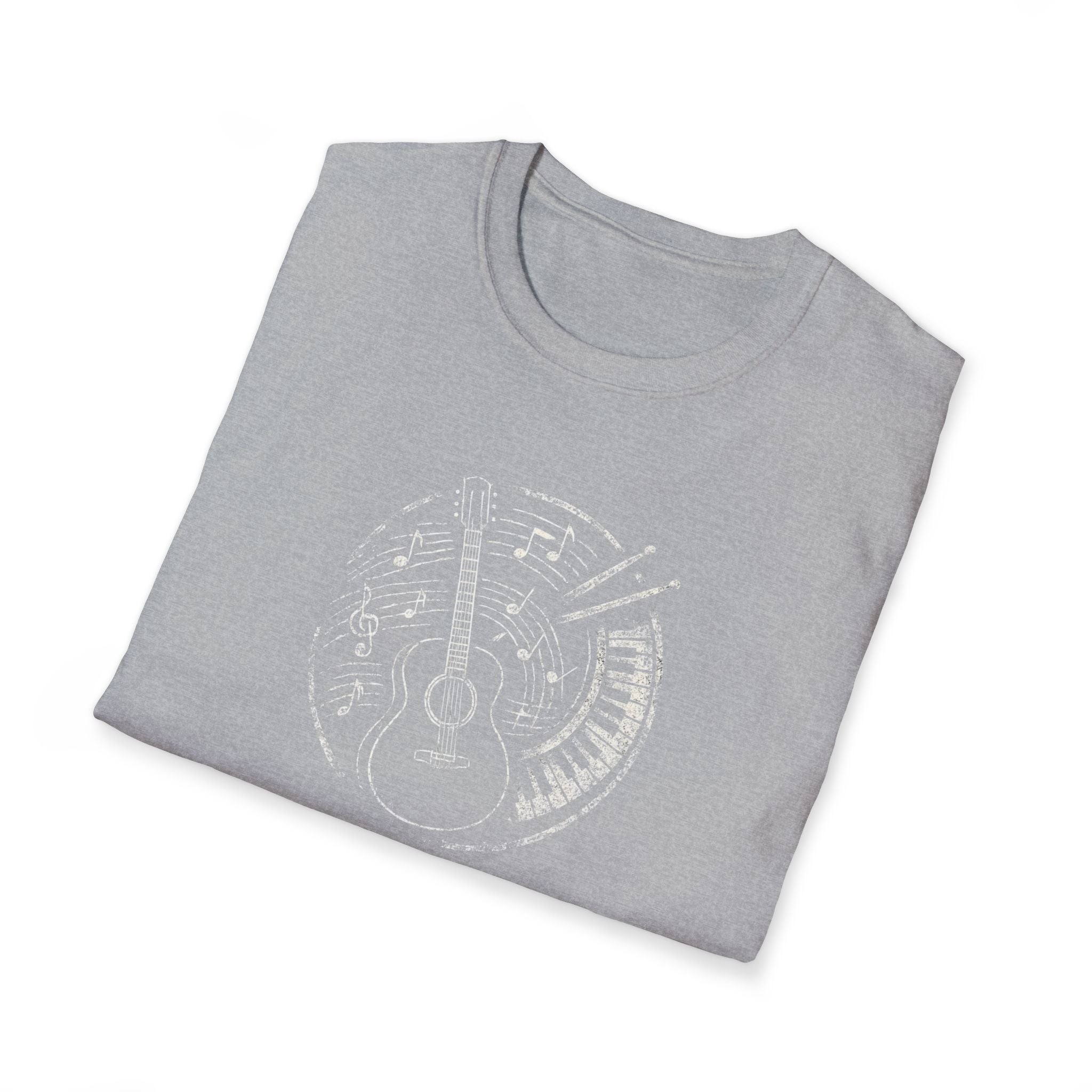 Musical Guitar Emblem T-Shirt