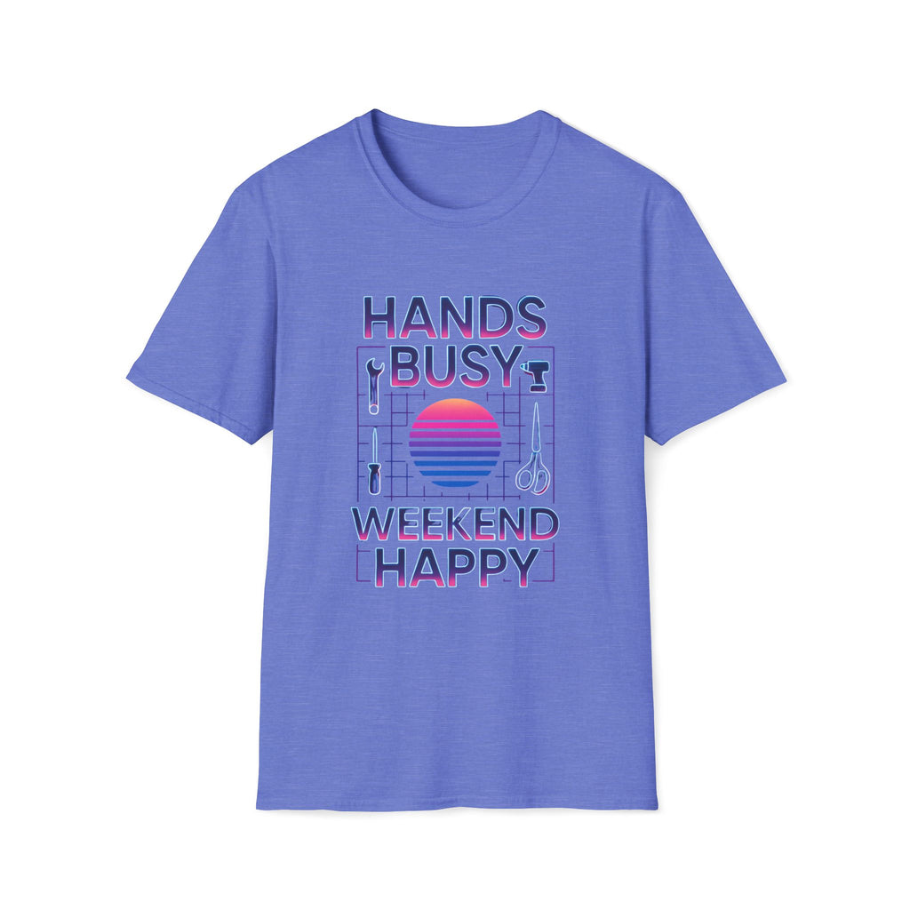 Busy Hands Neon Sign T-Shirt