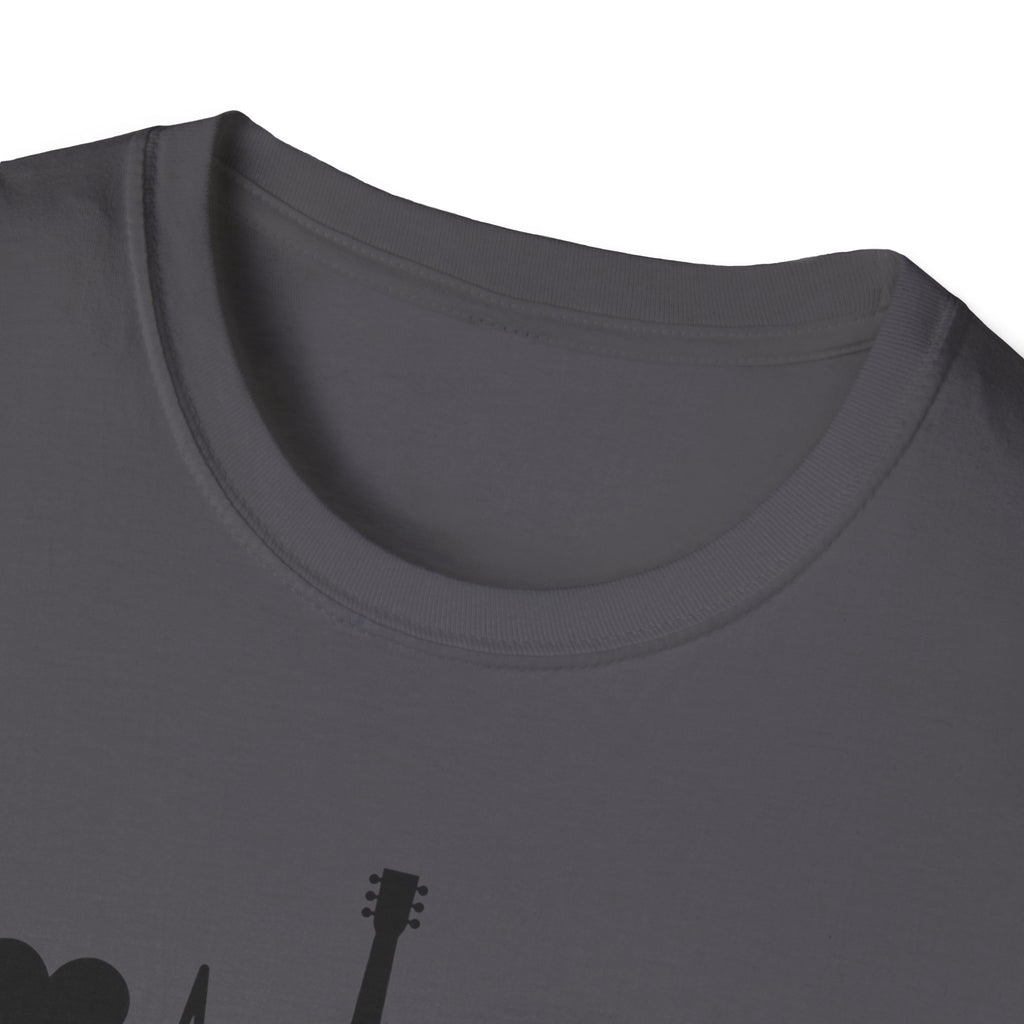 Heartbeat Guitar Music T-Shirt