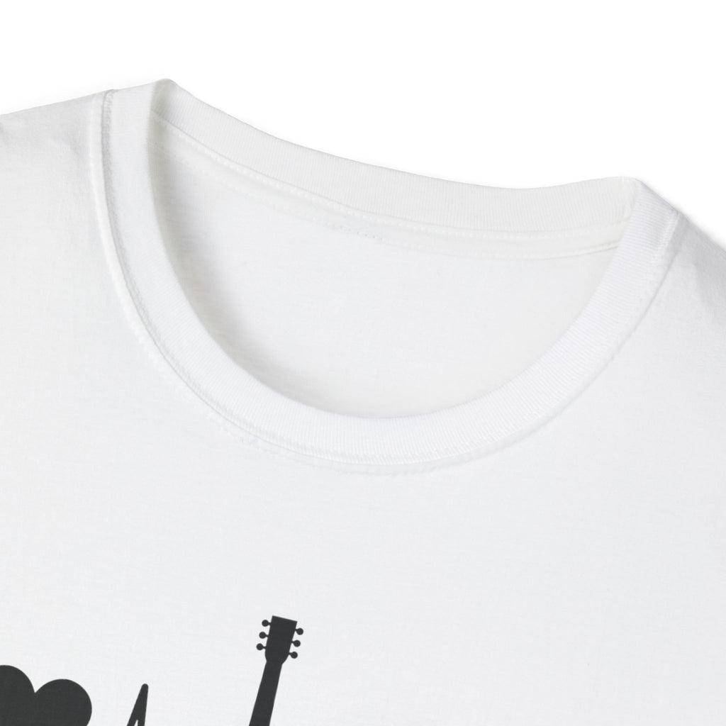 Heartbeat Guitar Music T-Shirt