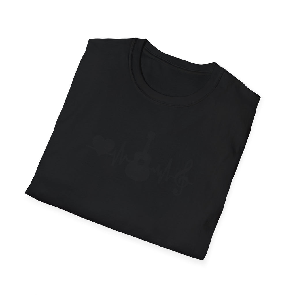 Heartbeat Guitar Music T-Shirt