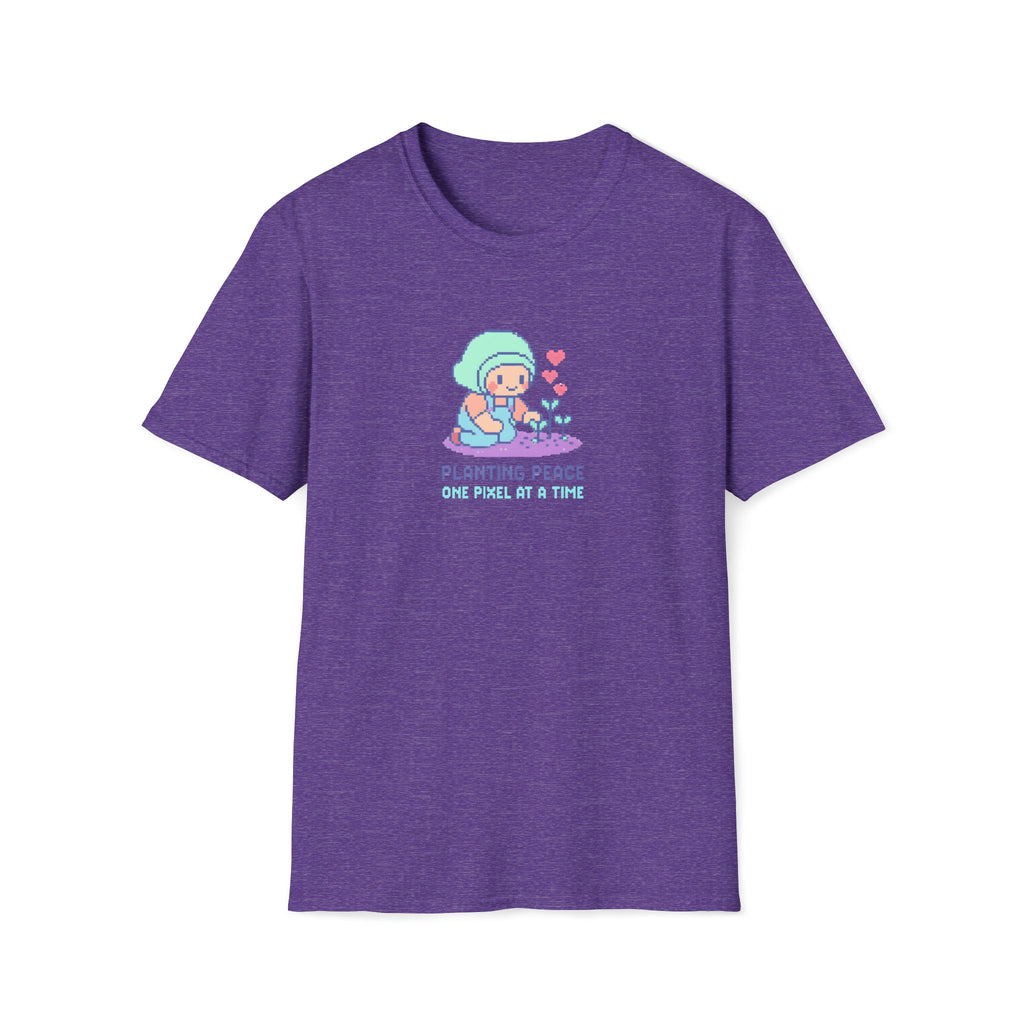 Planting Peace Pixel Art T-Shirt