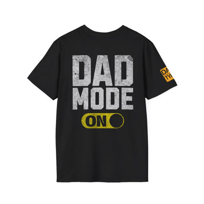 Dad Mode On Graphic T-shirt with Bold Text Design