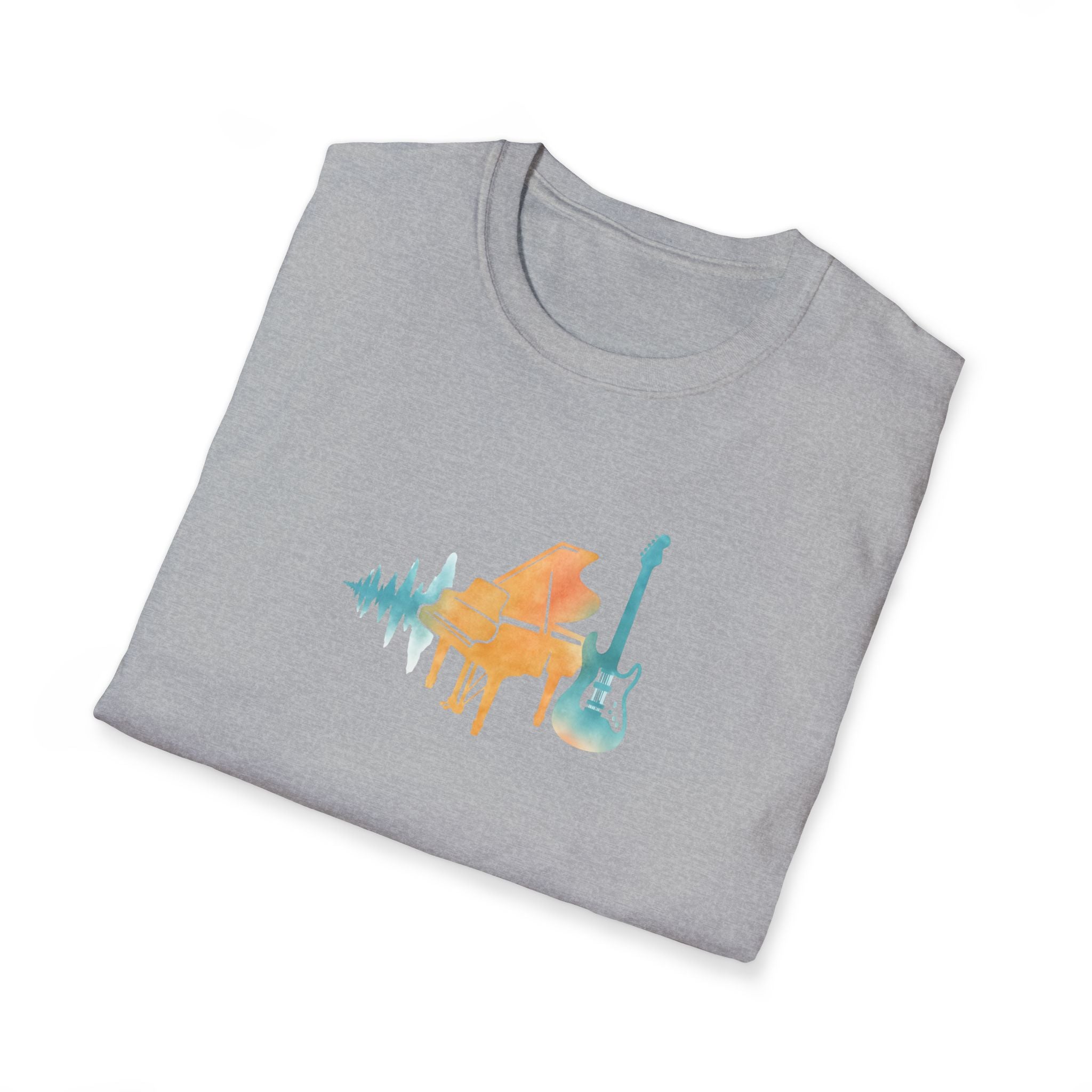 Piano and Guitar T-Shirt