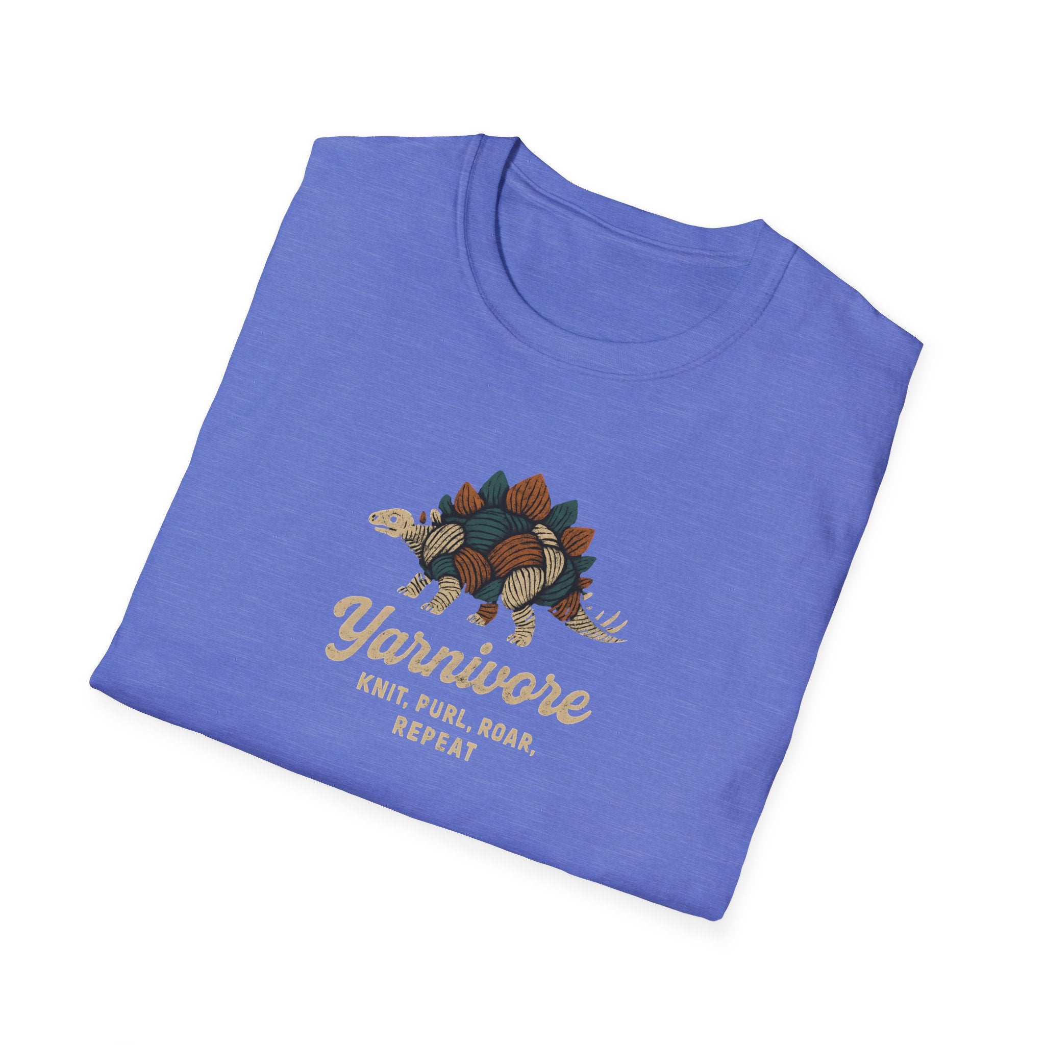 Yarnivore Knit Purl Roar T-Shirt