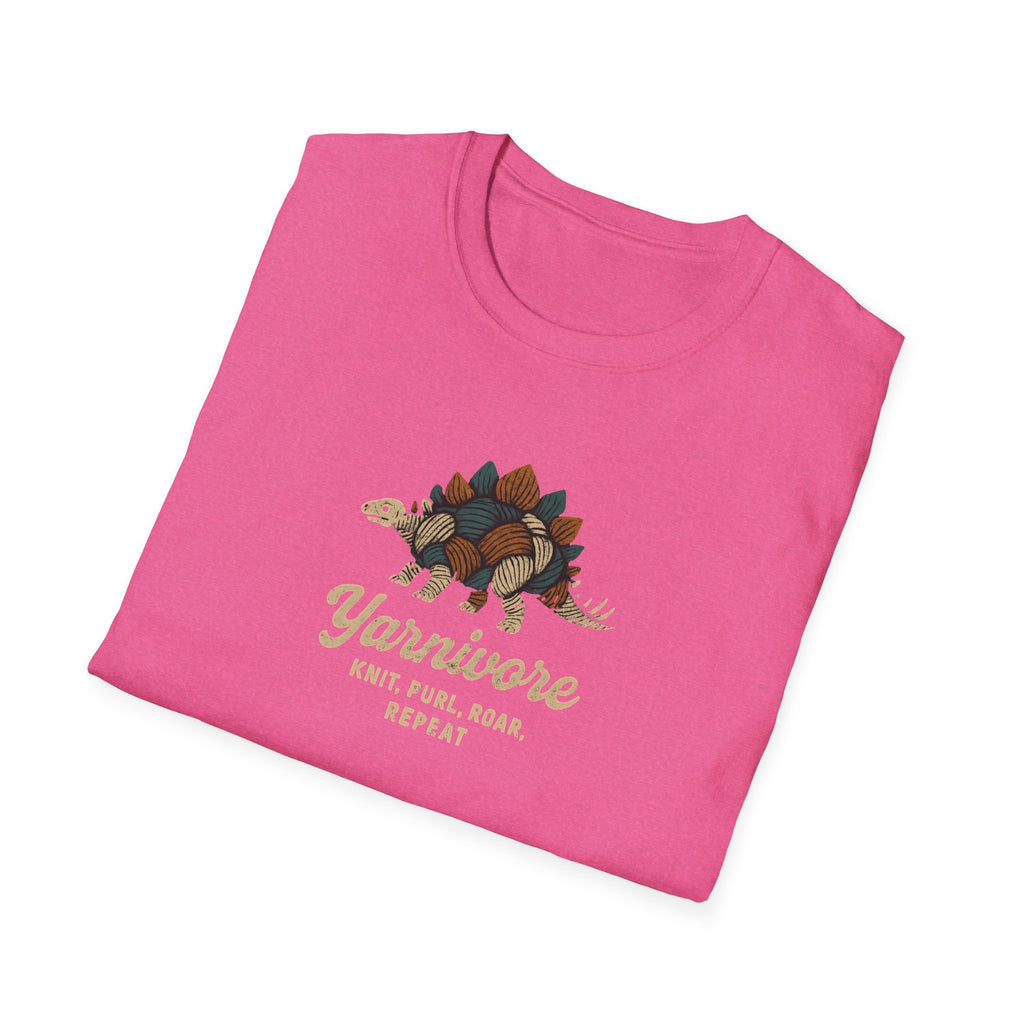 Yarnivore Knit Purl Roar T-Shirt
