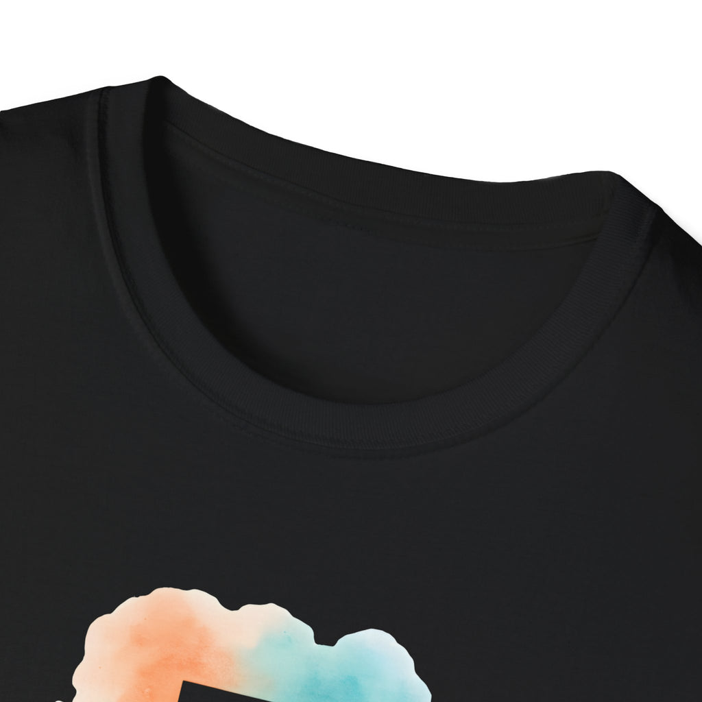 Watercolor Photo Frame T-Shirt