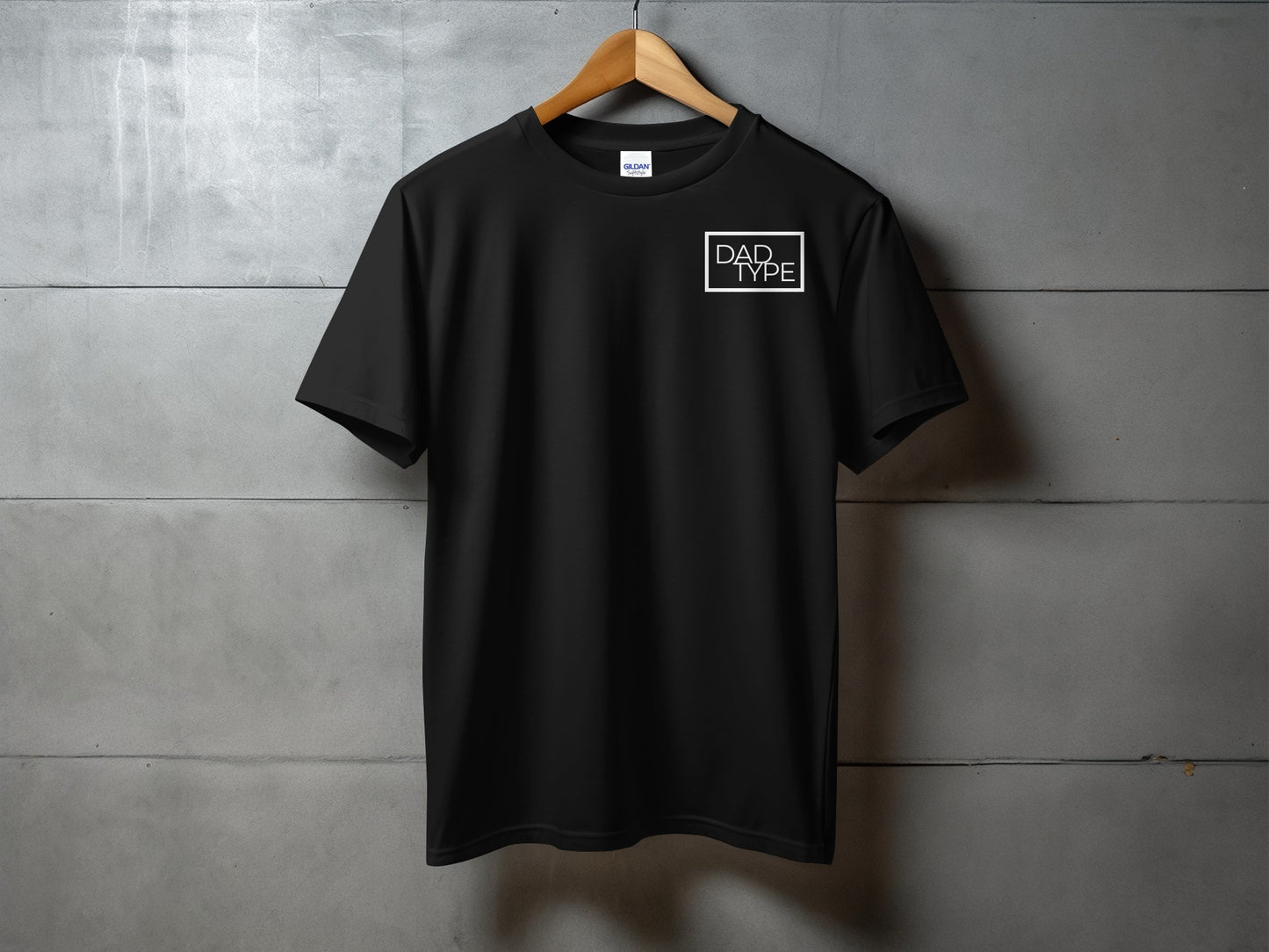 Minimalist Dad Type Graphic T-shirt for Casual Wear