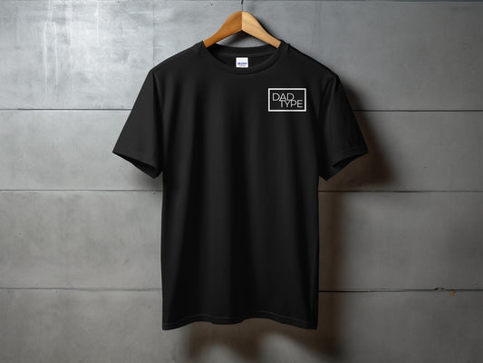 Minimalist Dad Type Graphic T-shirt for Casual Wear
