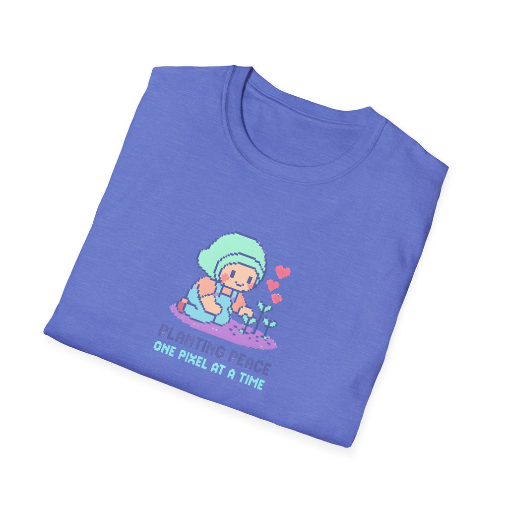 Planting Peace Pixel Art T-Shirt