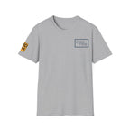 Stylish Gray Tee with Unique Dad Type Print